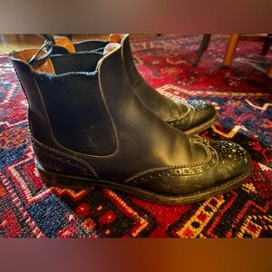 Black Leather women’s Boots